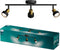 Philips Conduit Spot - Plafondspot met drie lichtpunten - Zwart met goud design - GU10 LED fitting