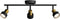 Philips Conduit Spot - Plafondspot met drie lichtpunten - Zwart met goud design - GU10 LED fitting