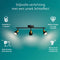 Philips Conduit Spot - Plafondspot met drie lichtpunten - Zwart met goud design - GU10 LED fitting