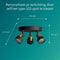 Philips Conduit Spot - Plafondspot met drie lichtpunten - Zwart met goud design - GU10 LED fitting - Ronde basisplaat