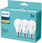 Philips CorePro LEDbulb A60 E27 13W 2700K 1521lm 230V - 3-Pack - Warm Wit