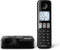 Philips D2551B/01- Draadloze DECT-telefoon met 1 handset met antwoordapparaat, 50 namen/nummers en nummerherkenning - Zwart