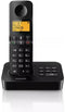 Philips draadloze telefoon D2651B - zwart