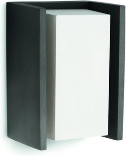 Philips Ecomoods Bridge Wandlamp - E27 - 15W - Antraciet