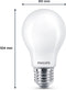 Philips energiezuinige LED Lamp Mat - 60 W - E27 - warmwit licht - 2 stuks - Bespaar op energiekosten
