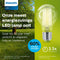 Philips energiezuinige LED lamp Transparant - 40 W - E27 - wit licht - 2-pack - Bespaar op energiekosten