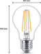 Philips energiezuinige LED Lamp Transparant - 60 W - E27 - warmwit licht - 2 stuks - Bespaar op energiekosten