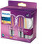 Philips energiezuinige LED Lamp Transparant - 60 W - E27 - warmwit licht - 2 stuks - Bespaar op energiekosten