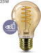 Philips filament LED lamp - E27 - Warmwit - 1 stuk(s)