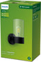 Philips Flareon wandlamp - zwart - E27