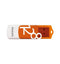 Philips FM12FD05B - USB stick 2.0 - 128GB - Vivid - Oranje