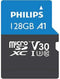 Philips FM12MP65B - Micro SDXC kaart 128GB incl. adapter - Class 10 - UHS-I U3