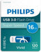 Philips FM16FD00B - USB 3.0 16GB - Vivid - Ocean Blue