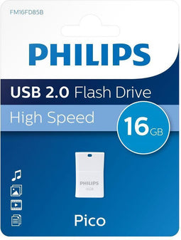 Philips FM16FD85B - USB 2.0 16GB - Pico - Blauw