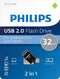 Philips FM32DA148B - 2in1 USB 2.0/USB Micro B 32GB