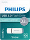 Philips FM32FD75B - USB 3.0 32GB - Snow - Grijs