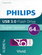 Philips FM64FD00B - USB 3.0 64GB - Vivid - Paars