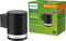 Philips Fyce solar wandlamp - zwart