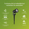Philips GardenLink Caper 24V sokkellamp met spies - zwart - set van 3