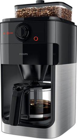 Philips Grind & Brew HD7767/00 - Koffiezetapparaat - Zwart/metaal