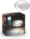 Philips Hue Adore badkamerinbouwspot - warm- tot koelwit licht – 1-pack - chroom