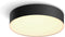 Philips Hue Enrave plafondlamp - warm tot koelwit licht - zwart - 26cm - 1 dimmer switch