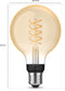 Philips Hue filament globelamp G93 - warmwit licht - 1-pack - E27
