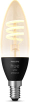 Philips Hue filamentkaars - warm- tot koelwit licht - 1-pack - E14