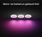 Philips Hue inbouwspot dun - wit en gekleurd licht - 3 lampen - Ø90mm - wit