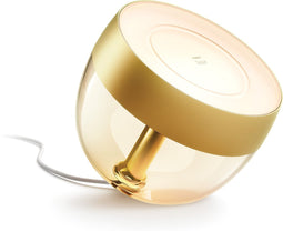 Philips Hue Iris Tafellamp - White and Color Ambiance - Gëintegreerd LED - Goud - 8,1W - Bluetooth - Limited Edition