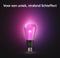 Philips Hue Lightguide edisonlamp ST72 - wit en gekleurd licht - E27