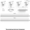 Philips Hue Perifo railverlichting plafond - wit en gekleurd licht - 4-spots - wit - basisset