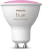 Philips Hue Slimme Lichtbron GU10 Spot - wit en gekleurd licht - 5,7W - Bluetooth
