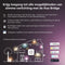 Philips Hue starterkit - wit en gekleurd licht - 3 lampen - 1 dimmer switch - GU10