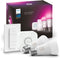Philips Hue starterspakket E27 Lichtbron met Bridge en 1 x Dimmer Switch - White and Color Ambiance - 2 x 9W - Bluetooth
