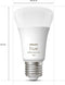 Philips Hue starterspakket E27 Lichtbron met Bridge en 1 x Dimmer Switch - White and Color Ambiance - 2 x 9W - Bluetooth
