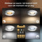 Philips Hue Xamento badkamerinbouwspot - wit en gekleurd wit - 3-pack - chroom - rond
