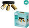 Philips Idris Spot - Plafondspot - Spatwaterdicht IP44 - Zwart met goud - Badkamerlamp - Drie lichtpunten - Ronde basisplaat - Alleen geschikt voor LED spots