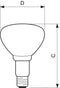 Philips - Incandescent reflector lamp Gloeilamp 871150057520325