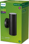 Philips Kylis wandspot - zwart - 2 x GU10 fitting