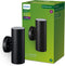 Philips Kylis wandspot - zwart - 2 x GU10 fitting
