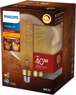 Philips LED classic Vintage - XL-Globe - E27 - 6.5 W - Warmwit