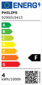 Philips LED Filament E27 - 4W (35W) - Warm Wit Licht - Niet Dimbaar