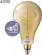 Philips LED Giant Spiraal Goud - 40 W - E27 - Dimbaar extra warmwit licht