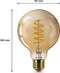 Philips LED Globe Spiraal Goud - 25 W - E27 - Dimbaar extra warmwit licht