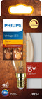 Philips LED Kaars Spiraal Goud - 14 W - E14 - Dimbaar extra warmwit licht