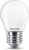 Philips LED Kogellamp Mat - 60 W - E27 - warmwit licht