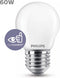 Philips LED Kogellamp Mat - 60 W - E27 - warmwit licht