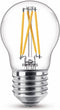 Philips LED Kogellamp Transparant - 25W - E27 - Dimbaar warmwit licht