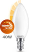 Philips LED-lamp - E14 Kaars - 3.4 W - Warmwit - (Ø x l) 35 mm x 99 mm - 1 stuk(s)